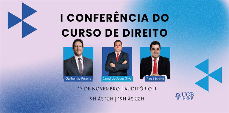 I Conferência do curso de Direito